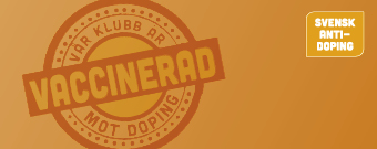 Vr klubb r vaccinerad mot doping